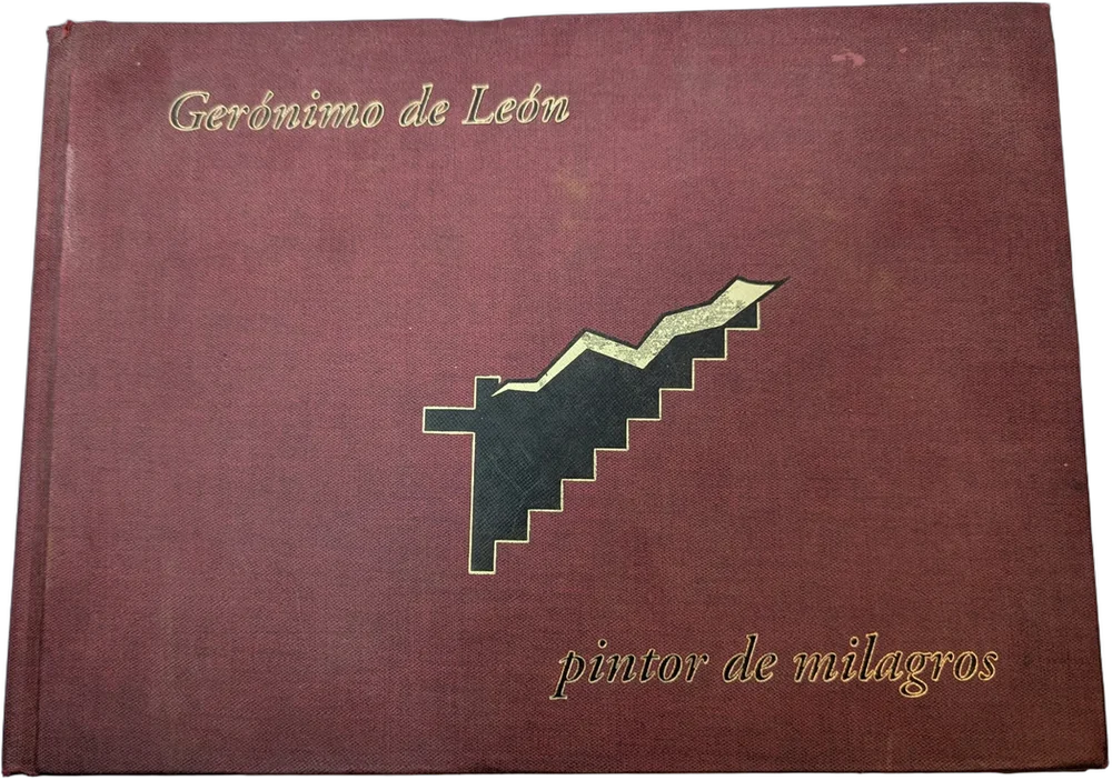 Libro Antiguo Gerónimo De León Pintor De Milagros Roche 1996
