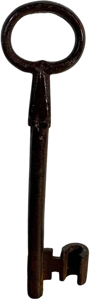 Llave Antigua De Zahaguan En Forja