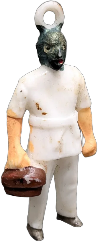 Antiguo Juguete Miniatura De Plastico Rigido Dr Wagner