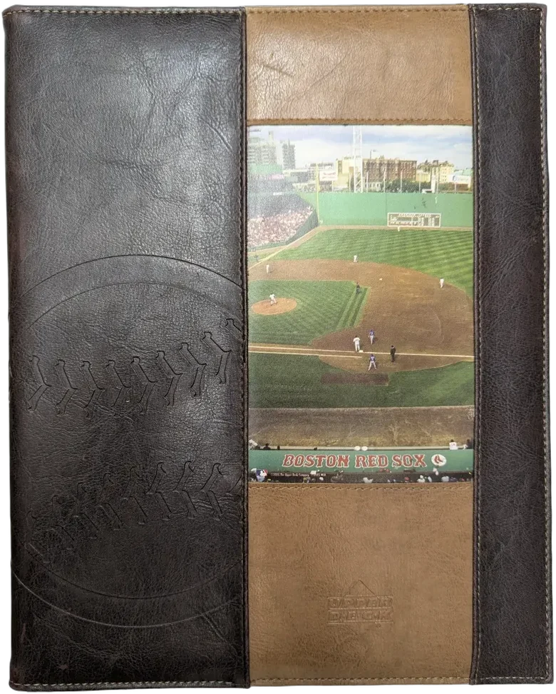 Vintage Carpeta Album Upper Deck Boston Red Sox Beisbol