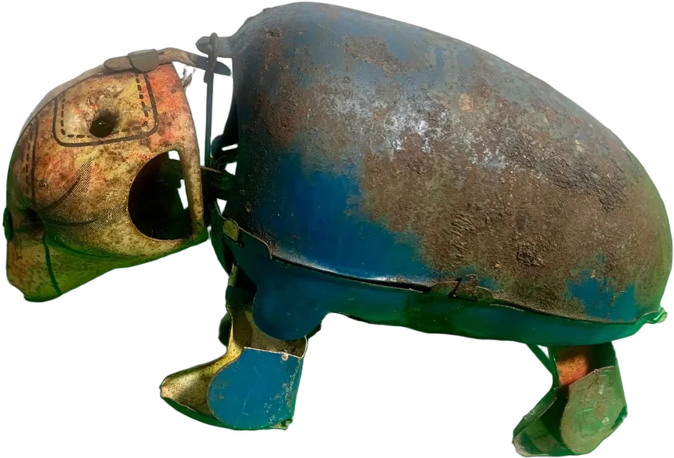 Antiguo Oso Polar Estaño Aleman — imagen 1