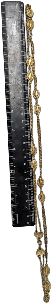Vintage Collar Marvel Gold Filled Cadena Con Eslabones Dorado