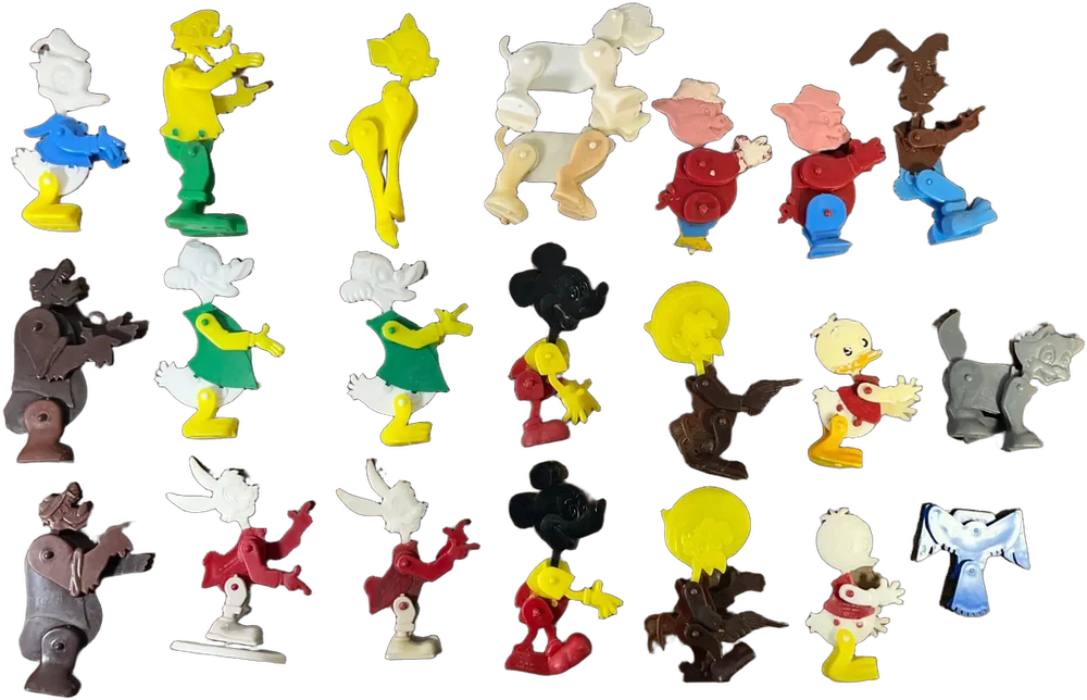 Lote Figuras Pinocho Walt Disney 70's