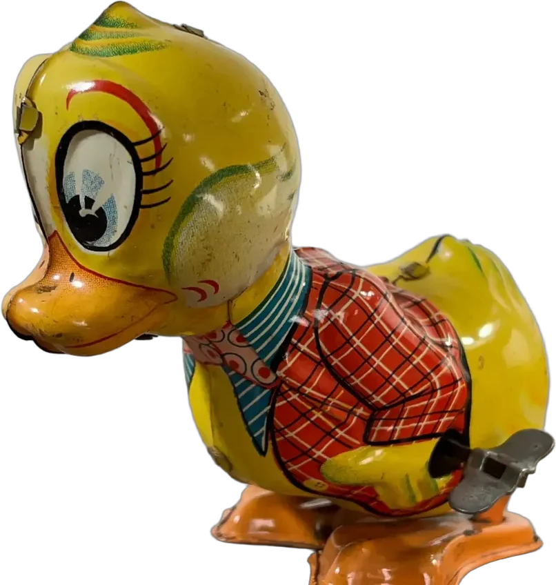 Vintage Pato De Cuerda Japonés 1950 — imagen 1