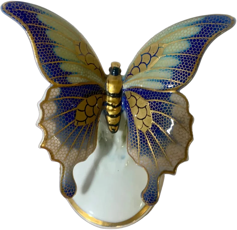 Mariposa Porcelana Rosenthal Art Deco 1920s — imagen 1