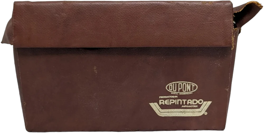 Antiguo Dominó Promocional Dupont Automotriz Estuche