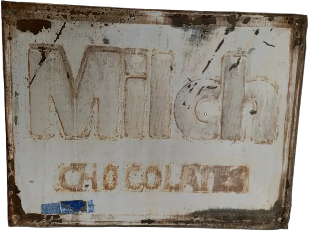 Antiguo Anuncio Lámina Chocolate Milch