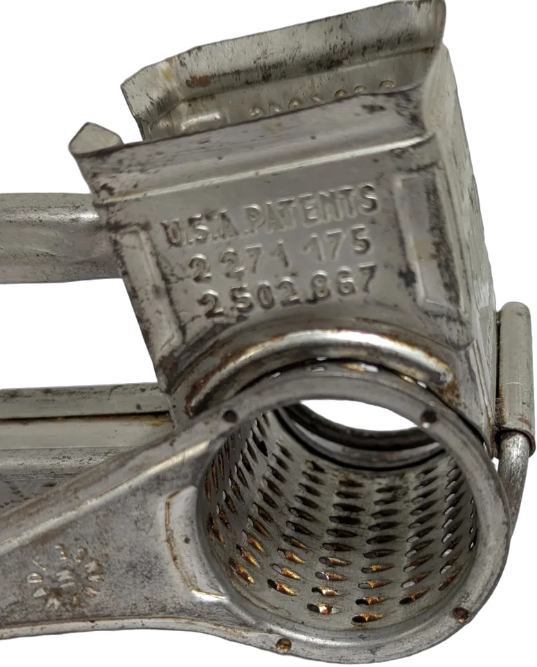 Antiguo Rallador Rotativo Mouli Grater Vintage Francés