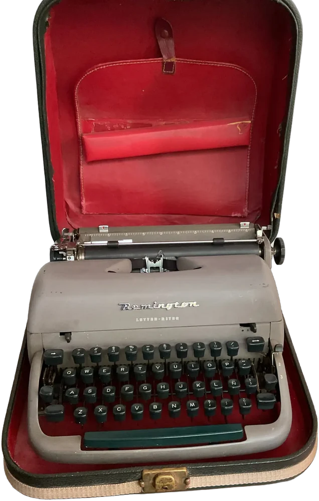Antigua Máquina De Escribir Remington Letter-riter