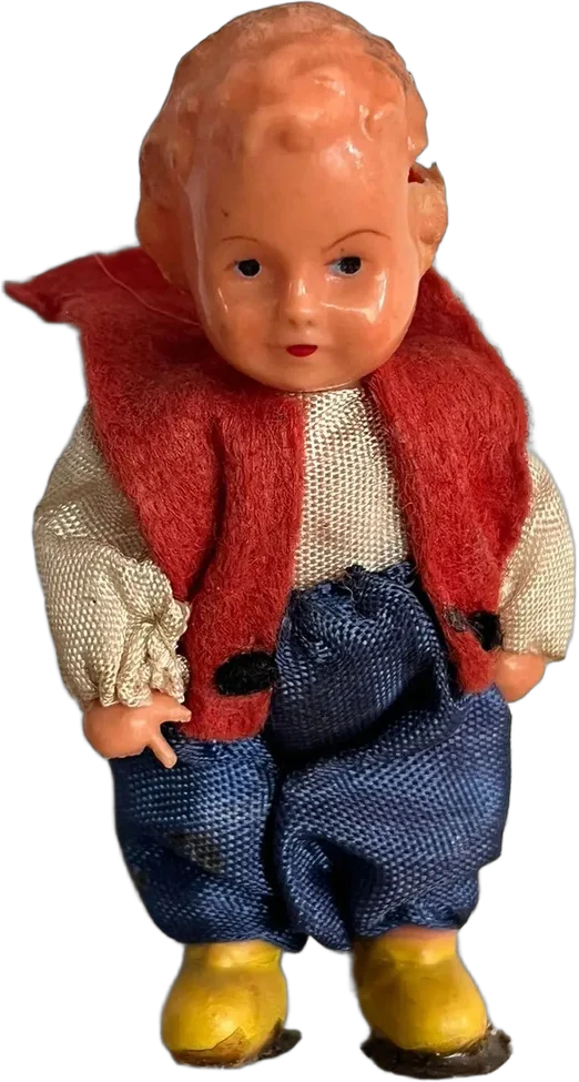Antiguos-vintage Juguetes Bebes Celuloide