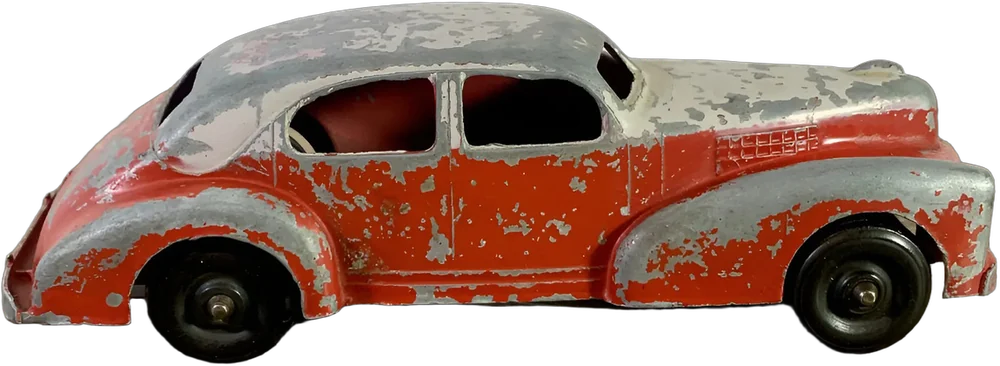 Carro Cadillac Sedan Humbley 1941 Acero Prensado Rojo
