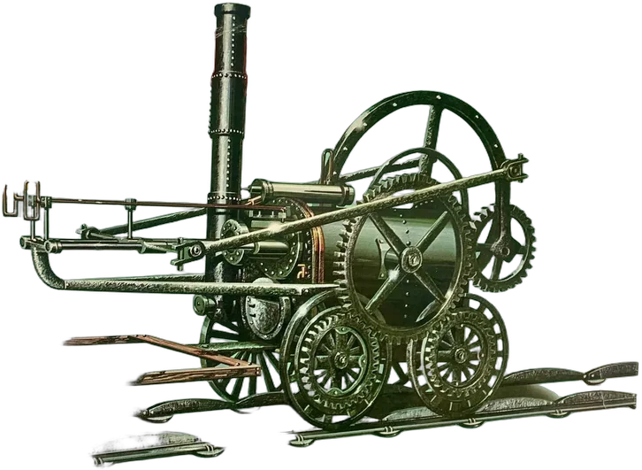 Locomotora De Vapor De 1804 A Escala Trevithick Armable