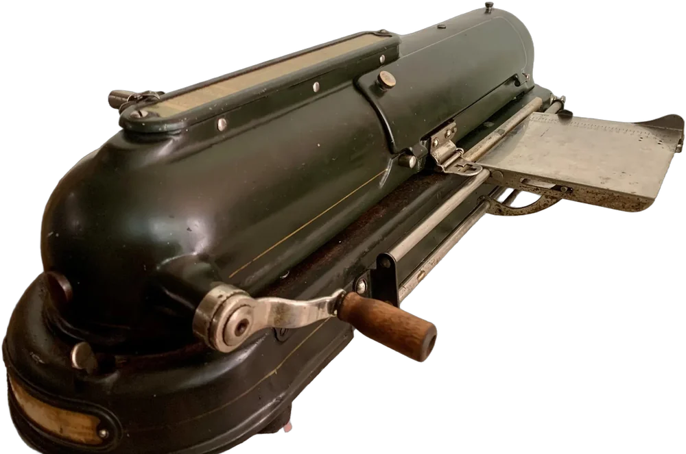 Antigua Máquina Para Elaborar Y Proteger Cheques 1910 — imagen 1