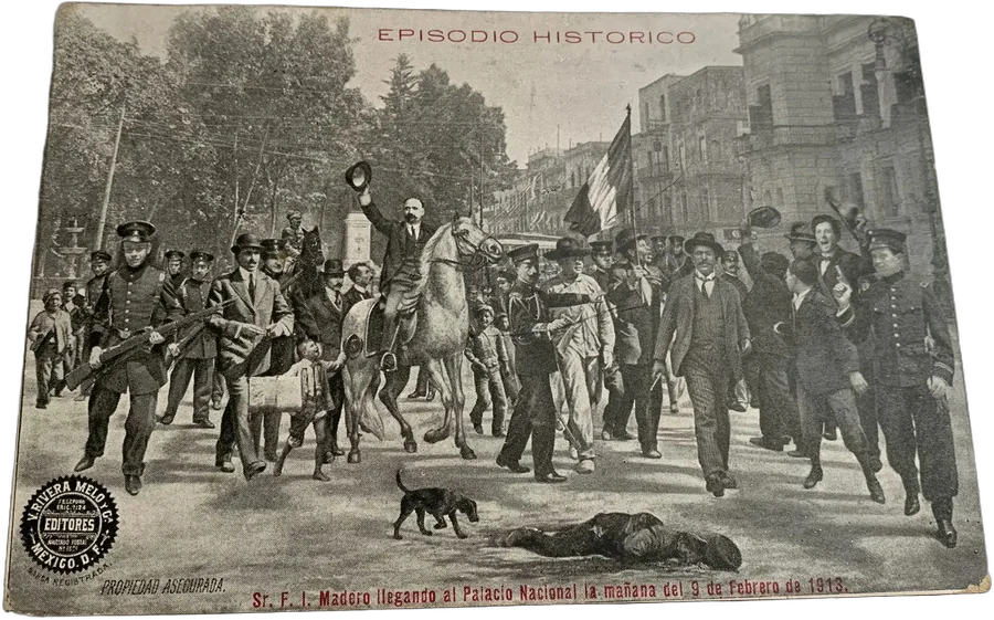 Antigua Postal Francisco I. Madero 1913 — imagen 1
