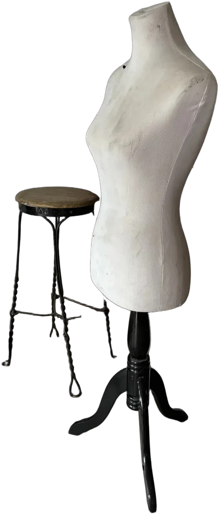 Vintage Busto Para Modelar O Diseñar Ropa