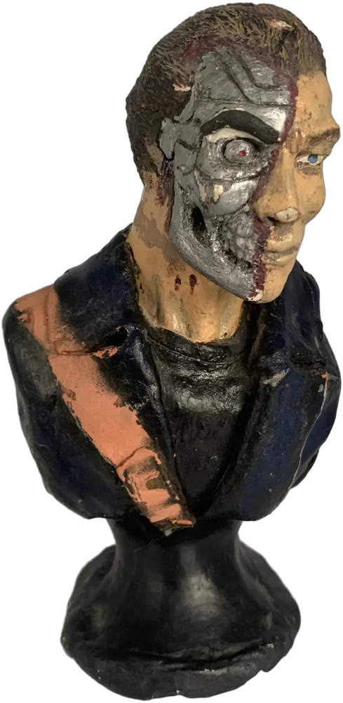 Vintage Figurita Yeso Terminator