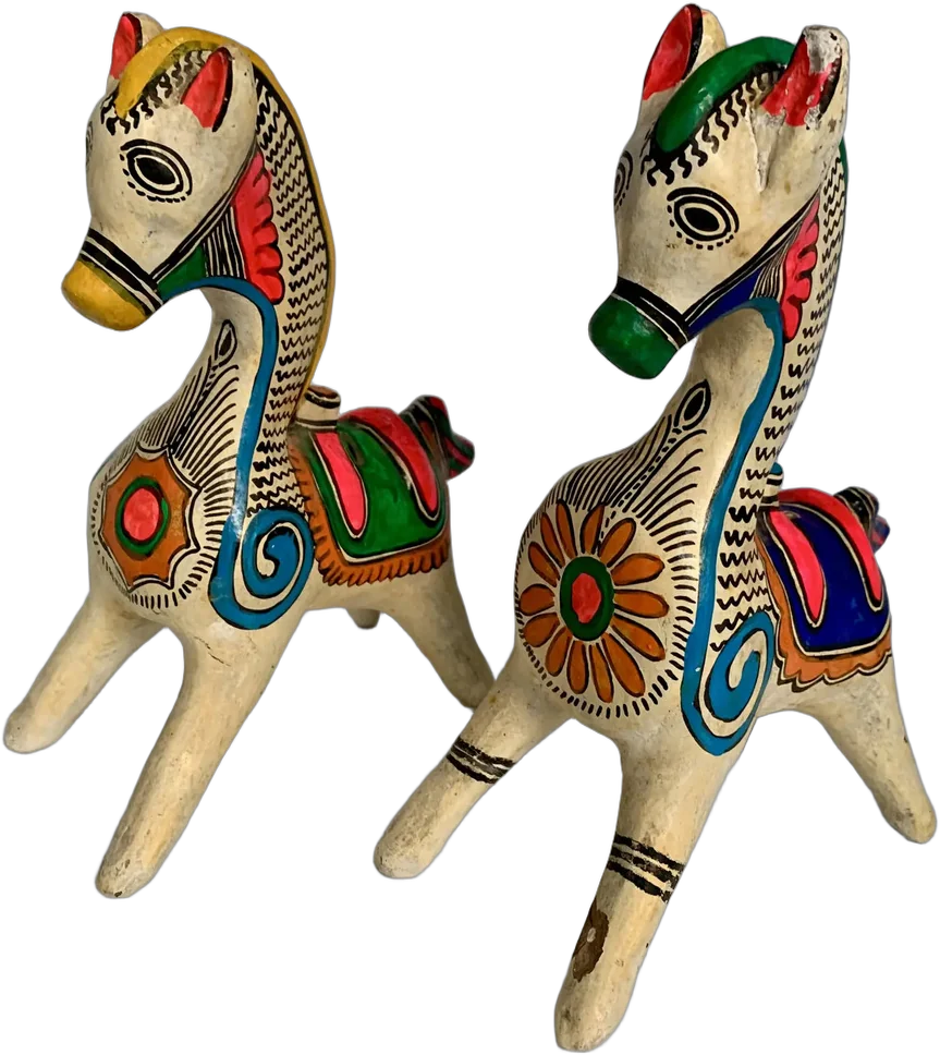 Vintage Caballitos Cerámica Tonalá — imagen 1