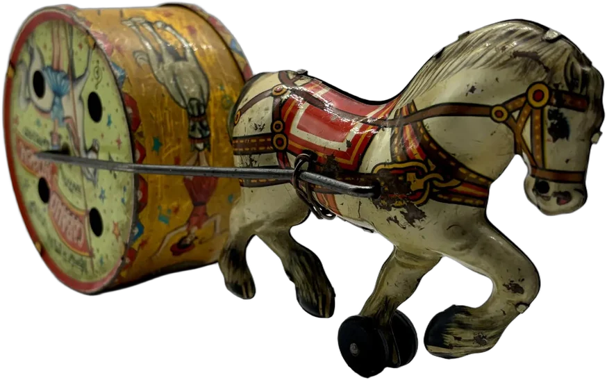 Vintage Juguete Caballito De Circo Musical Marx?
