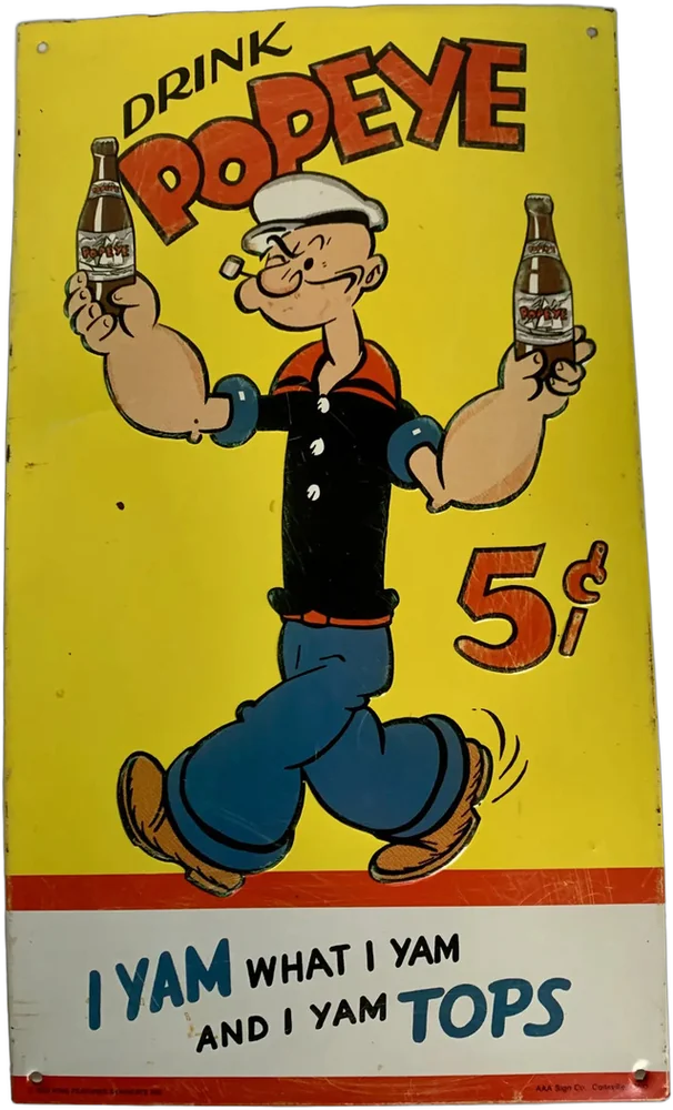 Vintage Cartel Popeye Drink Popeye Drink