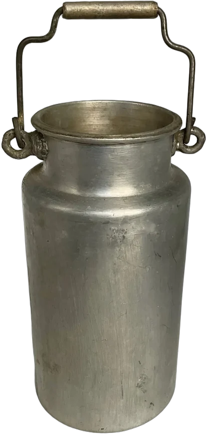 Antiguo Bote Pequeño Para Leche De Cocina — imagen 1