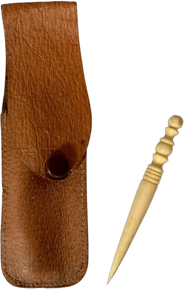 Antiguo Palillo De Bolsillo Crema — imagen 1