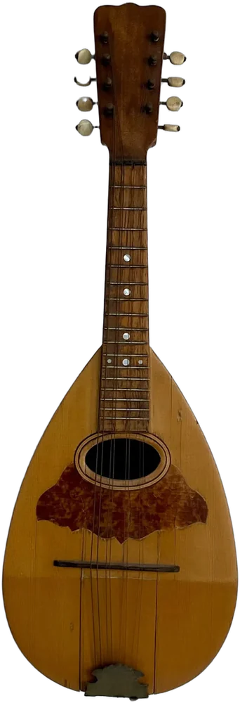 Antigua Mandolina Marrón Claro — imagen 1