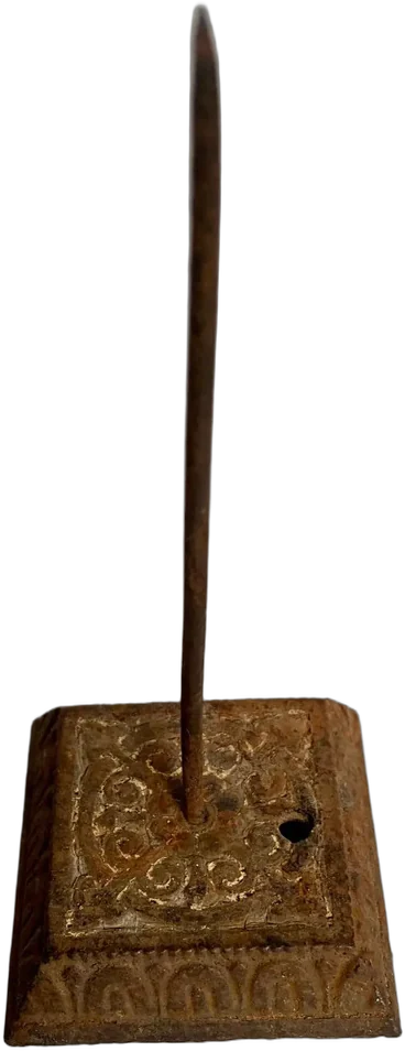 Antiguo Sujetador Recibos En Forma De Pico Victoriano — imagen 1