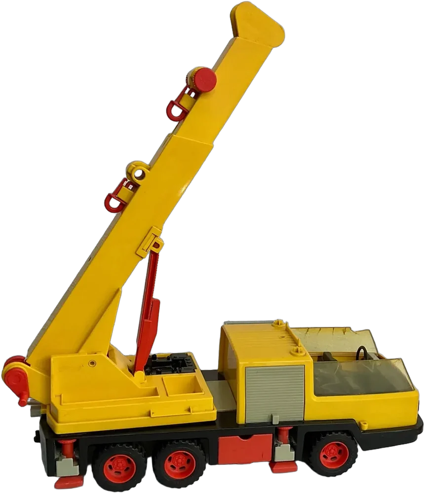 Vintage Grúa Amarilla Playmobil 1981 Restaurar — imagen 1