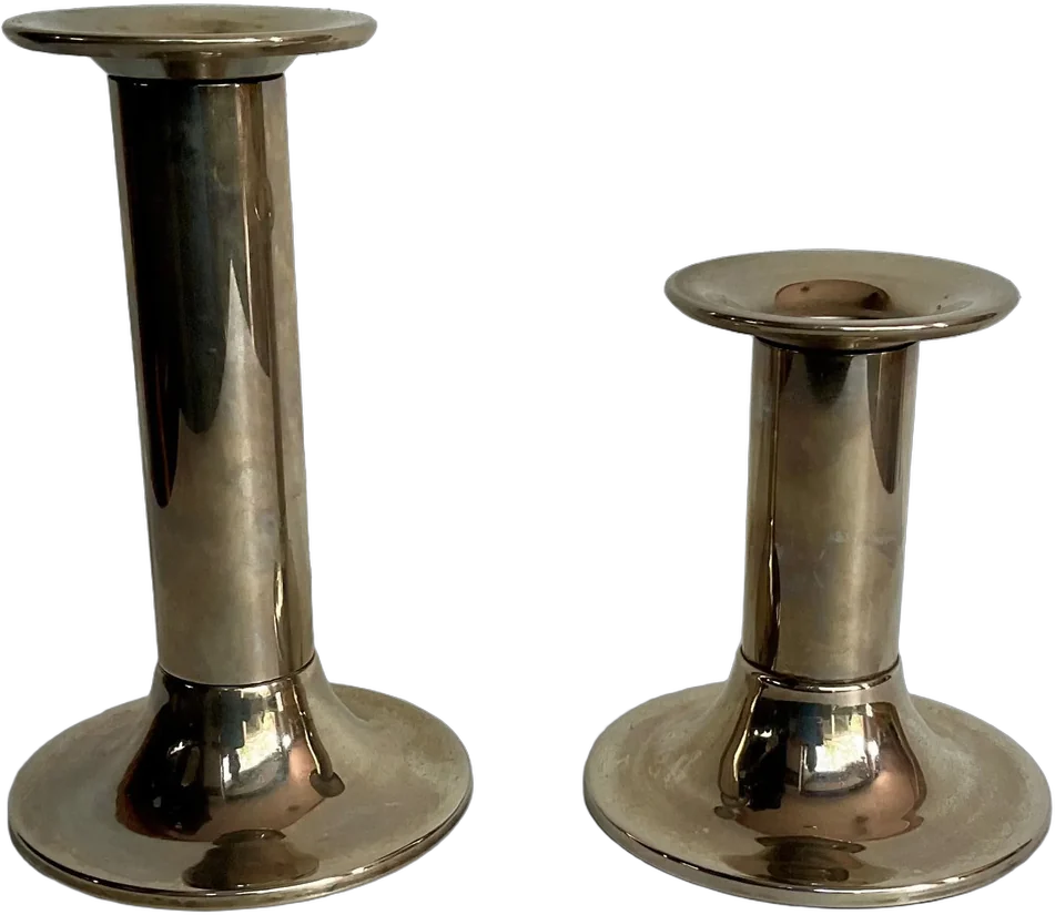 Vintage Candeleros Trompeta