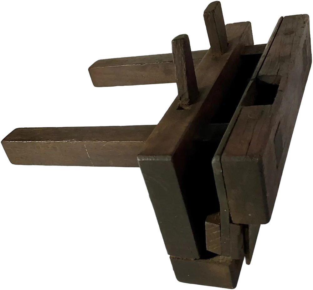 Antiguo Cepilllo Para Molduras Coleccionable — imagen 1