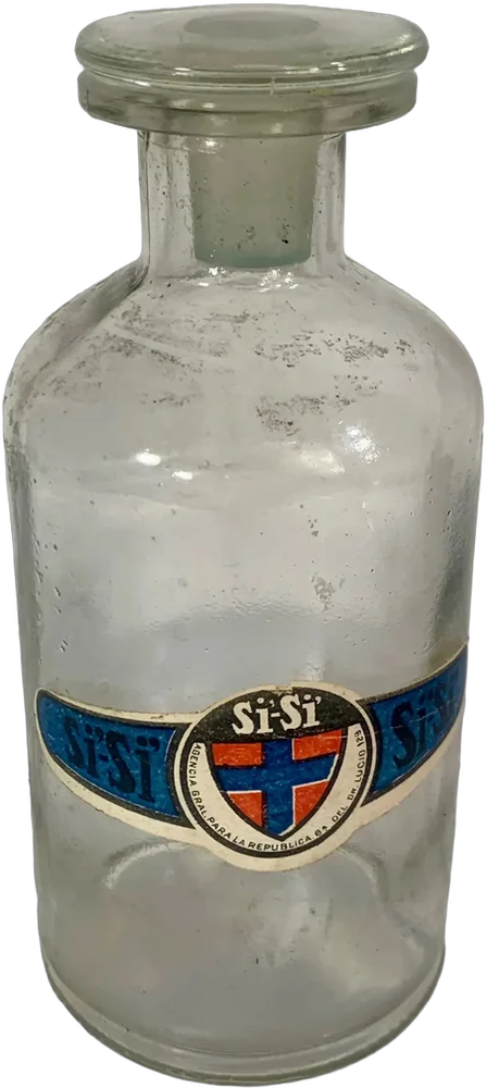 Antigua Botella De Boticario Sisi