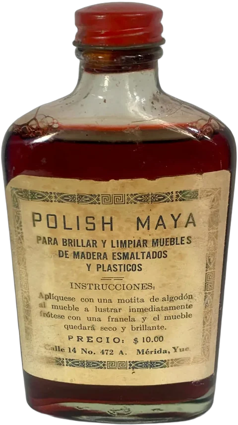 Antigua Botella Polish Maya
