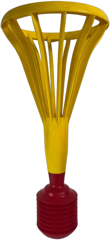 Vintage Juguete Tupperware Pop-a-lot Amarillo