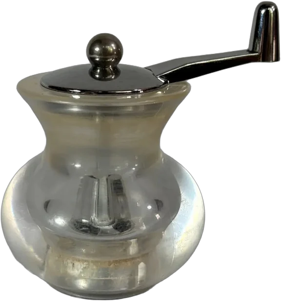Vintage Molino Para Pimienta Diseño Uk Plateado