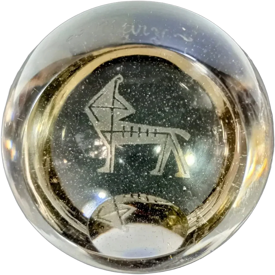 Vintage Pisapapeles Sagitario Murano — imagen 1