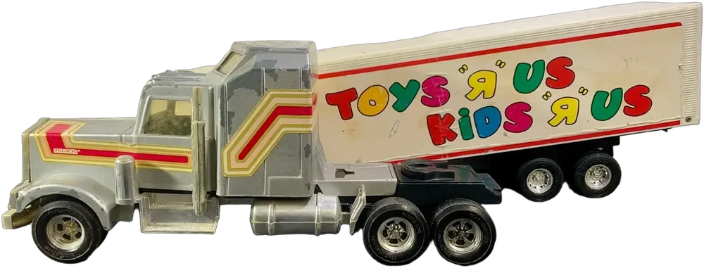 Vintage Trailer Kenworth Tootsietoy New Bright 1986