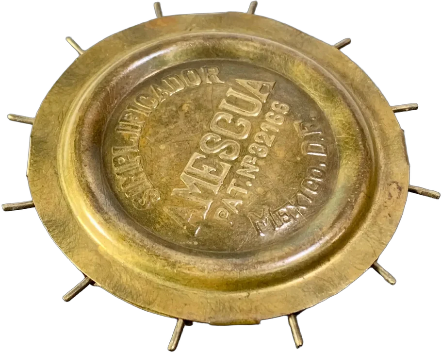 Antiguo Instrumento De Tejido Para Hacer Flores — imagen 1