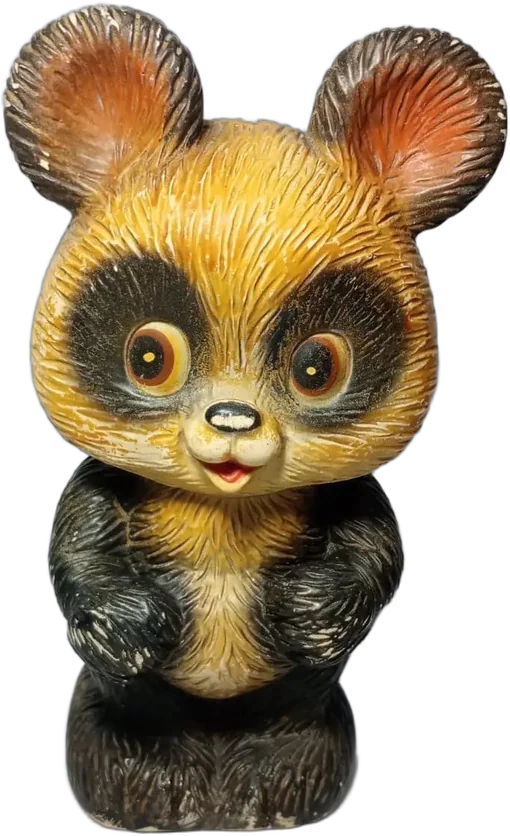 Vintage Muñeco Oso Panda Vinilos Romay 1971