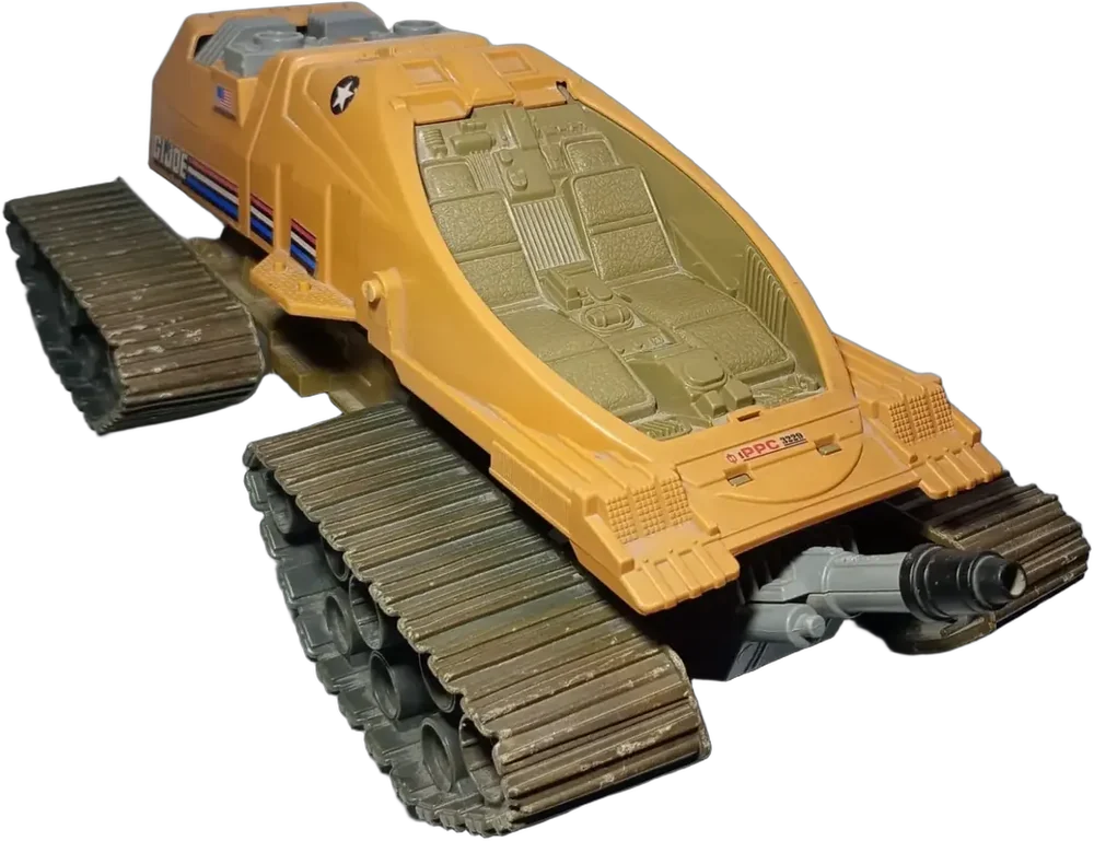 Bítate Vehículo Gijoe Tanque Arahi 1989 (incompleto) Marrón Claro — imagen 1