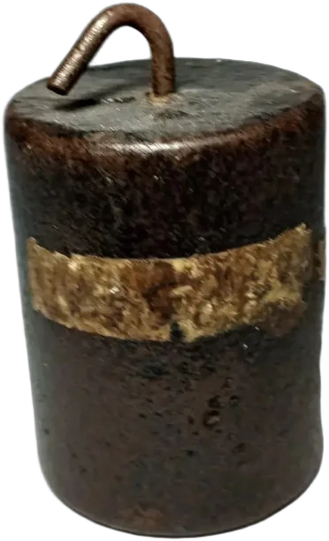Antigua Pesa De Báscula O Reloj Hierro Sólido — imagen 1