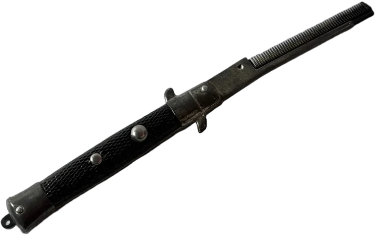 Vintage Navaja Peine Negro