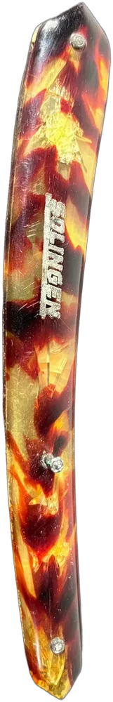 Antiguo Navaja Solo Mango Solingen Marrón — imagen 1