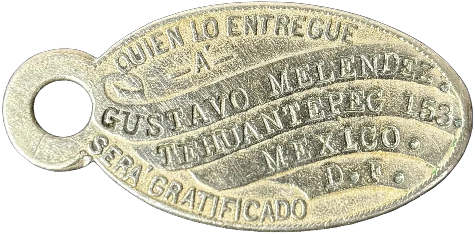 Antiguo Llave Ro Identificador Df