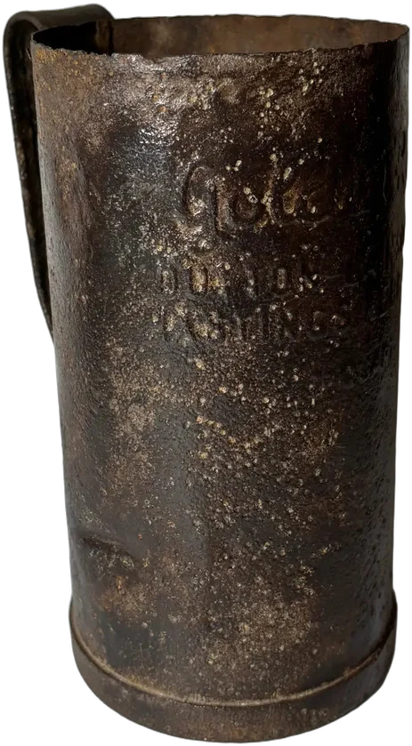 Antiguo Medidor Metálico Golden Rud — imagen 1