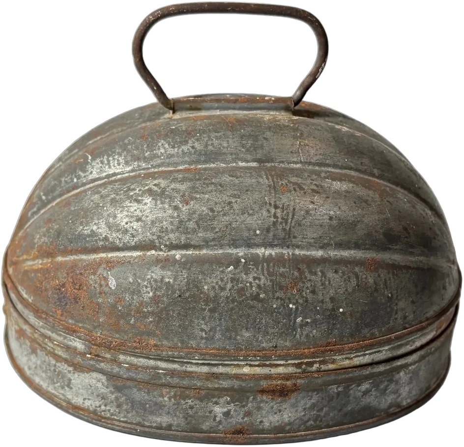 Antiguo Molde De Budín Lámina Coleccionable
