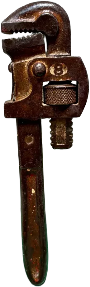 Antigua Llave Inglesa Steel #8 — imagen 1
