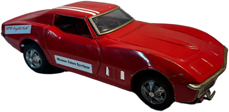 Corvette Taiyo Mission: Future Sportscar Vintage Japonés Rojo