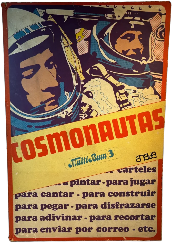 Libro Didáctico Cosmonautas Multibum 3 Años 70
