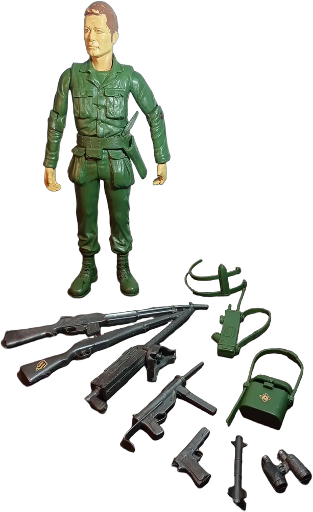 Figura Louis Marx Stonewall Stony Smith Gi Joe 1960