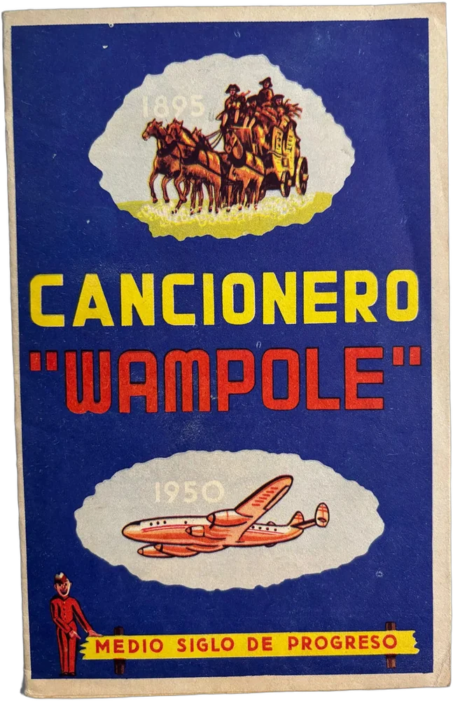 Antiguo Cancionero Wampole 1950 — imagen 1